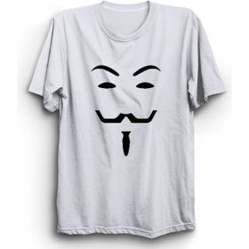 The Fame V For Vendetta V Film Beyaz Kadın T-shirt