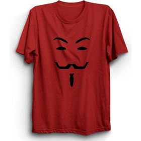 The Fame V For Vendetta V Film Kırmızı Kadın T-shirt
