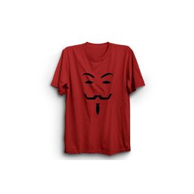 The Fame V For Vendetta V Film Kırmızı Kadın T-shirt