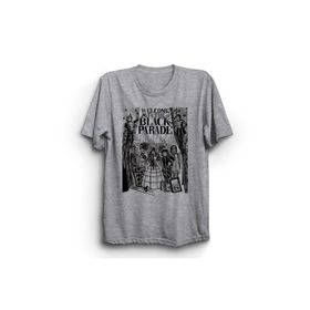 The Fame Welcome To The Black Parade MCR Gri Kadın T-shirt