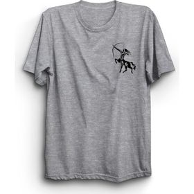 The Fame Yay Burcu Sagittarius Astroloji Gri Kadın T-shirt