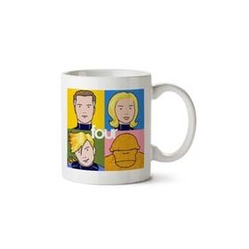 The Fantastic Four on the Best of Blur Baskılı Kupa
