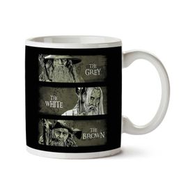 The Grey the Brown the White Wizards Lord of the Rings Baskılı Kupa