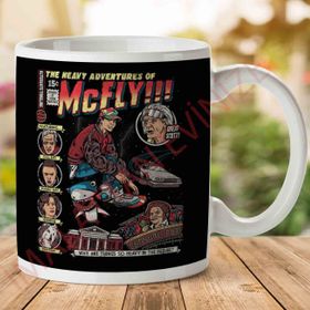 The Heavy Adventures of Mcfly Back Tothe Future Baskılı Kupa