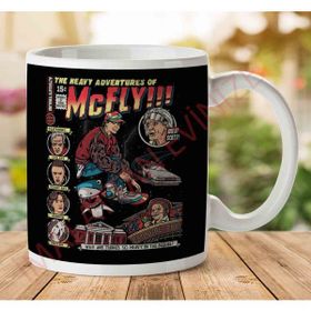 The Heavy Adventures of Mcfly Back Tothe Future Baskılı Kupa