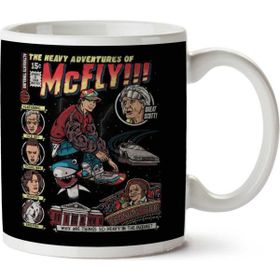 The Heavy Adventures of Mcfly Back Tothe Future Baskılı Kupa