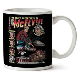 The Heavy Adventures of Mcfly Back Tothe Future Baskılı Kupa