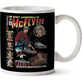 The Heavy Adventures of Mcfly Back Tothe Future Baskılı Kupa