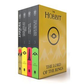 The Hobbit and The Lord of the Rings Boxed Set 4 Kitap - John Ronald Reuel Tolkien