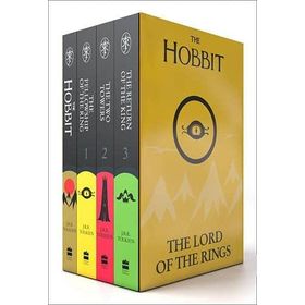 The Hobbit and The Lord of the Rings Boxed Set 4 Kitap - John Ronald Reuel Tolkien