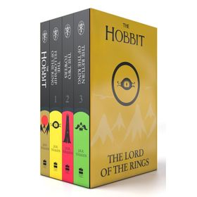 The Hobbit and The Lord of the Rings Boxed Set 4 Kitap - John Ronald Reuel Tolkien