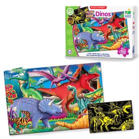 The Learning Journey TLJ115237 100 Parça Vahşi Yaşam Fosforlu Yer Puzzle