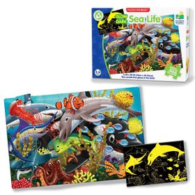 The Learning Journey TLJ115237 100 Parça Vahşi Yaşam Fosforlu Yer Puzzle
