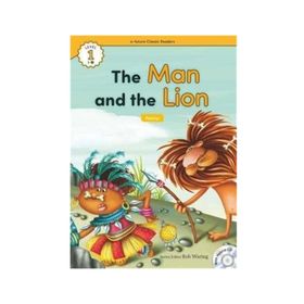 The Man and the Lion +Hybrid CD eCR Level 1 - Aesop