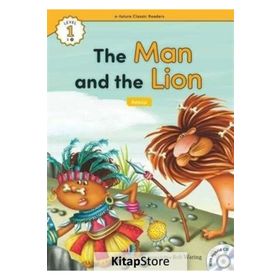 The Man and the Lion +Hybrid CD eCR Level 1 - Aesop