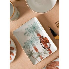 The Mia 18x13 cm Palm Dekoratif Tabak