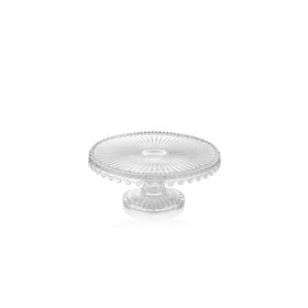 The Mia 21 cm Cam Yuvarlak Sunum Tabağı