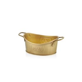 The Mia 23x14 cm Gold Ekmek Servisi