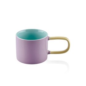 The Mia 270 ml Rainbow Mor Porselen Kupa