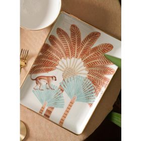 The Mia 27x20 cm Palm Dekoratif Tabak