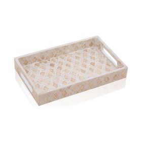 The Mia 27x20x4 cm Sedef Tepsi