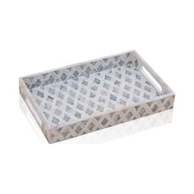 The Mia 27x20x4 cm Sedef Tepsi