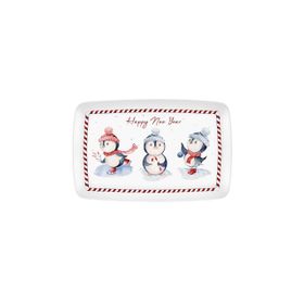 The Mia 34x25 cm Penguin Dikdörtgen Servis Tabak
