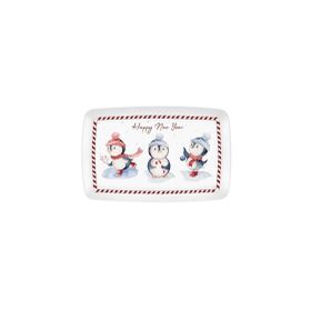 The Mia 34x25 cm Penguin Dikdörtgen Servis Tabak