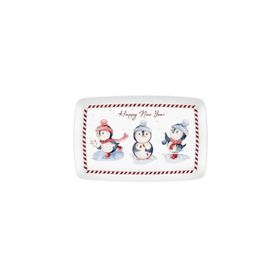 The Mia 34x25 cm Penguin Dikdörtgen Servis Tabak