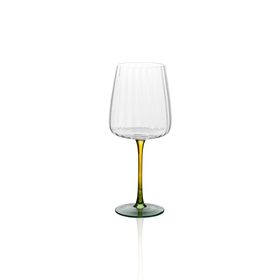 The Mia 500 ml Sarı Yeşil Şarap Kadehi