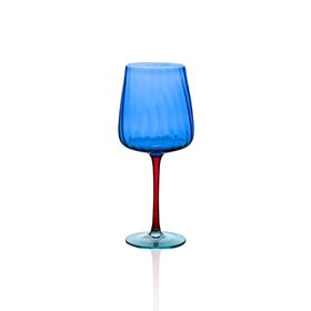 The Mia 600 ml Mavi Şarap Kadehi