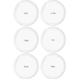 The Mia 6'lı Set 19 cm Summertime Pasta Tabağı