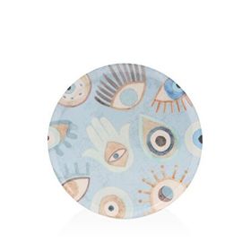 The Mia Amulet Seramik 30 cm Servis Tabağı