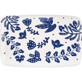 The Mia Bloom 34x25 cm Dikdörtgen Servis