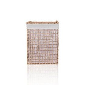The Mia Braid Hasır Naturel 43x35x56 cm Çamaşır Sepeti