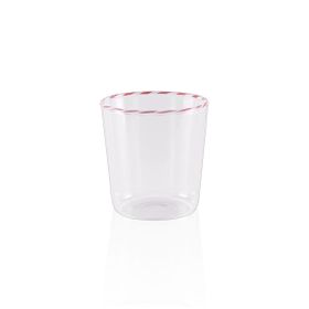 The Mia BRD0130 Borosilikat Kırmızı 320 ml Su Bardağı
