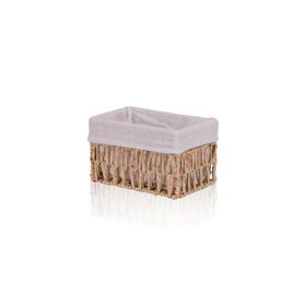 The Mia Cesta Hasır Organizer Naturel 22x14x13 cm Sepet