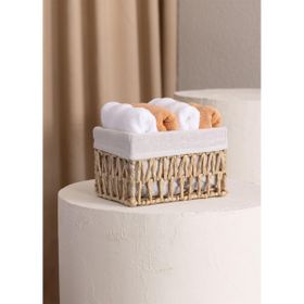 The Mia Cesta Hasır Organizer Naturel 22x14x13 cm Sepet