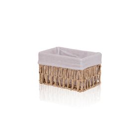 The Mia Cesta Hasır Organizer Naturel 22x14x13 cm Sepet