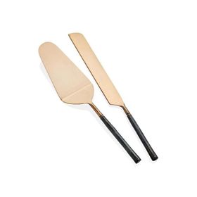 The Mia CKB0189 Dark 2 Parça Pasta Servis Takımı