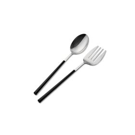 The Mia CKB0224 Bianco Gümüş 2 Parça Salata Servis Takımı