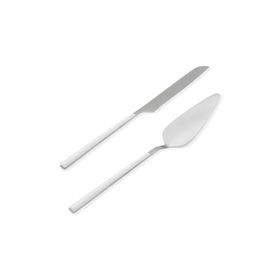 The Mia CKB0249 Bianco Gümüş 2 Parça Pasta Servis Takımı