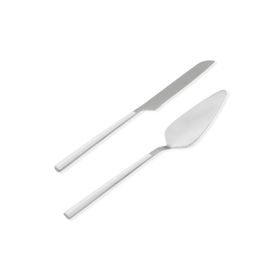 The Mia CKB0249 Bianco Gümüş 2 Parça Pasta Servis Takımı