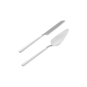 The Mia CKB0249 Bianco Gümüş 2 Parça Pasta Servis Takımı