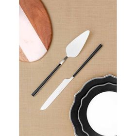 The Mia CKB0251 Bianco Gümüş 2 Parça Pasta Servis Takımı