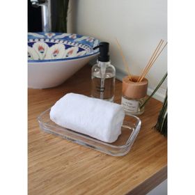 The Mia Clear 24X14x3 cm Banyo Tepsisi