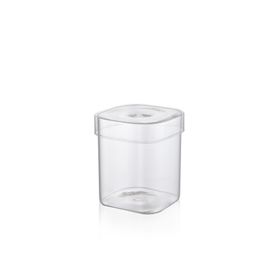The Mia Clear Kare 13x11 cm Cam Kavanoz