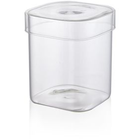 The Mia Clear Kare 13x11 cm Cam Kavanoz