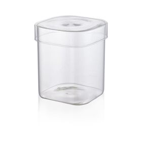 The Mia Clear Kare 13x11 cm Cam Kavanoz