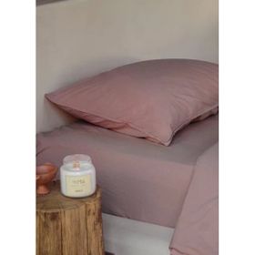The Mia Cotta Old Rose Çift Kişilik 260x240 cm Çarşaf